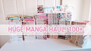 2024 HUGE Manga Haul + Unboxing + ASMR/No Talking (OVER 100+ VOLUMES!) #mangahaul #mangacollection