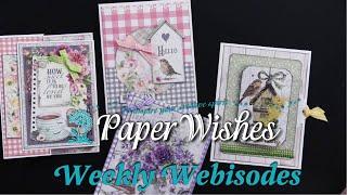 4 Cards Using Sparrow Hill by Ciao Bella