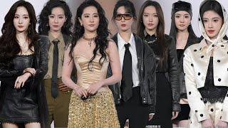 Yang Mi, Liu Yifei, Yang Zi and female Stars on the red carpet Marie Claire Power Trip Gala