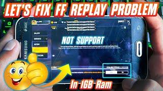 How To Fix Free Fire Replay Problem