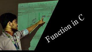 Function in C || Krishno Dey sir || DIU