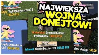 WOJNA DONATE! - FUNNY MOMENTS 99,5 BY Maryl
