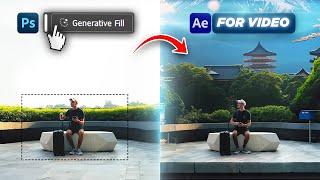 Make EPIC Videos with Generative Fill | Photoshop & After Effects Tutorial