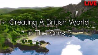 LIVE: Sims 3 English CAW World! 