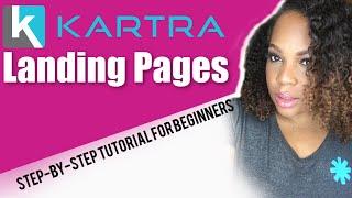 Kartra Pages Tutorial - How to create a landing page with Kartra (2019)