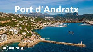 Port d'Andratx, Mallorca // Aerial 4K Video