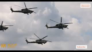 MAKS 2021: Russia's Mi-28 Night Hunter gunships dominate the airshow’s sky