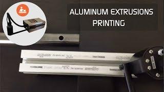 Lean Manufacturing - Aluminum Extrusions Printing - CIJ Printing - RN Mark E1 18