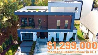 Charlotte, NC | Modern Custom Home by Modern Living | Rooftop Terrace | 3090 SF | Seversville