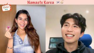 Talking with Koreans on Ome Tv  | Indian girl on Omegle