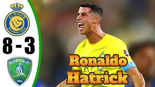 Ronaldo BACK  Al Nassr vs Al Fateh 8-3 - All Goals & Highlights - 2024