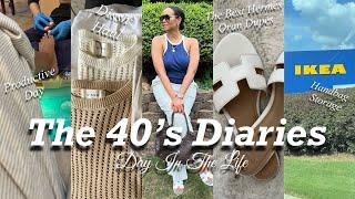 DAILY VLOG | Dissh Haul, The Best Hermes Oran Dupes, Handbag Storage, Productive Day | Crystal Momon