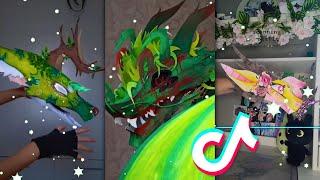 THE AMAZING Paper Dragon Dragon Puppet TikTok Compilation #213