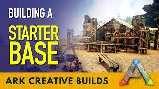 How to Build Starter Base PVE - Ark Survival Evolved