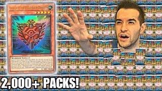 Opening 2,000+ Yugioh Packs For MY FAVORITE Card! (The Infinite Forbidden)