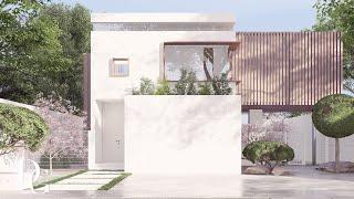 House Design | Modern Japanese Muji House Design |( 71sqm) | Track 2:(Prod. Safemi Beatz) IWA