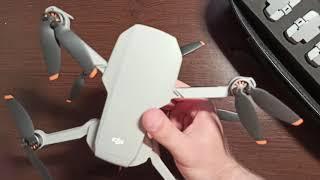 DJI mini 2: ремонт подвеса и замена винтов