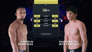 Линкольн Энрике vs. Жакшылык Мырзабеков | Lincoln Henrique vs. Jakshylyk Myrzabekov | ACA 181