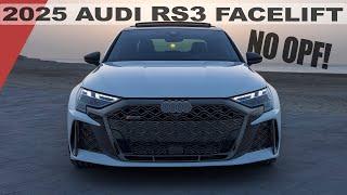 NEW! 2025 AUDI RS3 SEDAN FL WITHOUT OPF - THROATY, AWESOME SOUND - Details, Launches & more