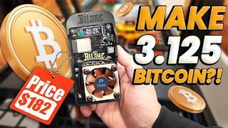 YOU Could Mine 3.125 Bitcoin AT HOME for only $182