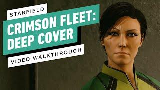 Starfield Gameplay Walkthrough - Crimson Fleet Faction: Deep Cover