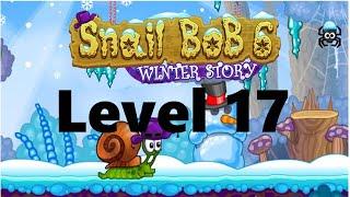 Snail Bob 6: Winter Story - Walkthrough Level 17