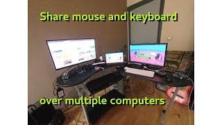 Share mouse and keyboard over multiple SBCs/PCs with Barrier