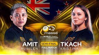 AMIT vs TKACH ▸ 2024 Massé WPA Women's World 9-Ball Championship