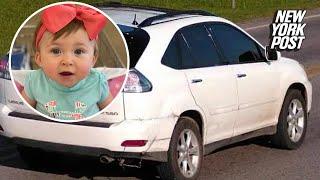 Infant kidnapped while inside stolen car found safe after frantic search