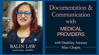 Documentation Needed for Disability: The Importance of Communication with Medical Providers