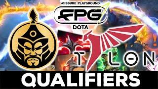 CRAZY SERIES, CARRY PUDGE PICKED !! TALON ESPORTS vs THE MONGOLZ - FISSURE PLAYGROUND SEA DOTA 2