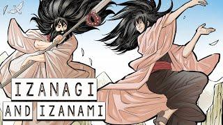 Izanagi and Izanami: The Origin of Amaterasu, Susanoo and Tsukuyomi - Japanese Mythology