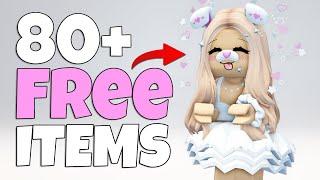 HURRY! GET 80+ FREE ROBLOX ITEMS  (2024)