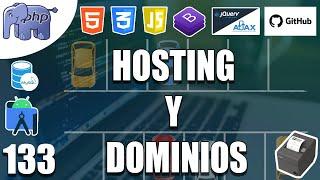 133 – HOSTING Y DOMINIOS  PARA sistema de parqueo con BD yGITHUB(PHPyMYSQL)