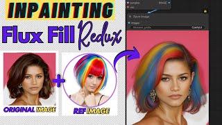 Ultimate Flux Fill Inpainting + Flux Redux Model Workflow | ComfyUI Tutorial Pt. 1