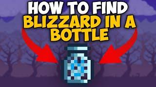 Terraria How To Get Blizzard In Bottle | Terraria Blizzard In Bottle seed 1.4.4.9