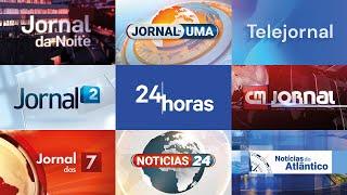 Portuguese TV News Intros 2020 / Openings Compilation (HD)