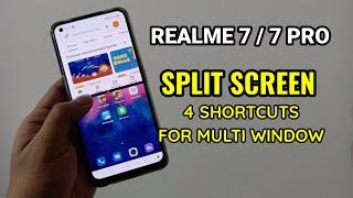 Realme 7 / 7 Pro Split Screen : 4 Shortcuts For Multi Window