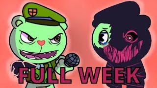 FRIDAY NIGHT FUNKIN Flippy VS Evil boyfriend FULL WEEK