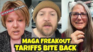 FAFO Season: Whte MAGA Voters In Tears As Trump's TARRIFS On Canada & Mexico Bite Back