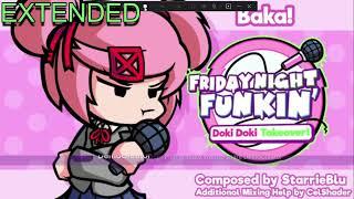 StarrieBlu extended  - Baka - Friday Night Funkin' [FULL SONG] (vs natsuki) - (15 minutes)