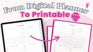 How to sell your Digital Planner as Printables