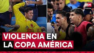 Copa América: una pelea en las gradas empaña el final del Colombia vs Uruguay
