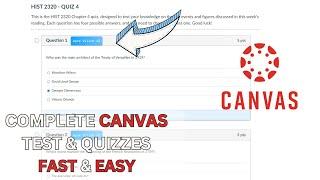 How to Cheat On Canvas Quizzes & Tests -  2024