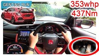 353whp FK8 Honda Civic Type R | Malaysia #POV [Genting Run 冲上云霄] [CC Subtitle]