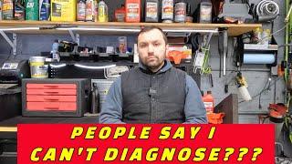 LETS CLARIFY ON THE  “WHY I DON'T SHOW DIAGNOSTICS ON MY CHANNEL” VIDEO!