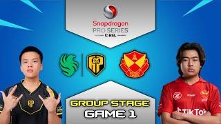 FALCONS AP BREN vs SRG GAME 1 | SNAPDRAGON PRO SERIES