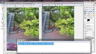 GIMP tutorial - how to resize a picture to the bigger pixels