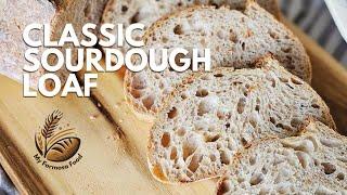 Classic Sourdough Made Easy: 75% Hydration Loaf Step-by-Step Guide