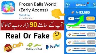 Frozen Balls World Real Or Fake | Frozen Balls World App Withdrawal | Frozen Balls World Payment